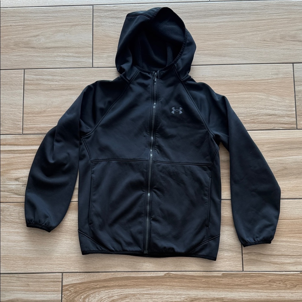 Under Armour Kids Charcoal Hooded Jacket